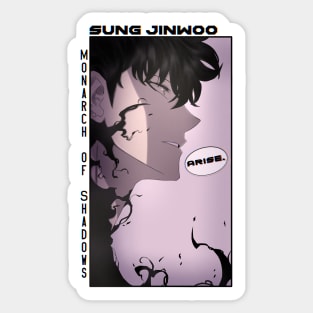 Scribble Monarch of Shadows Sticker